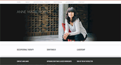 Desktop Screenshot of annemariehogya.com